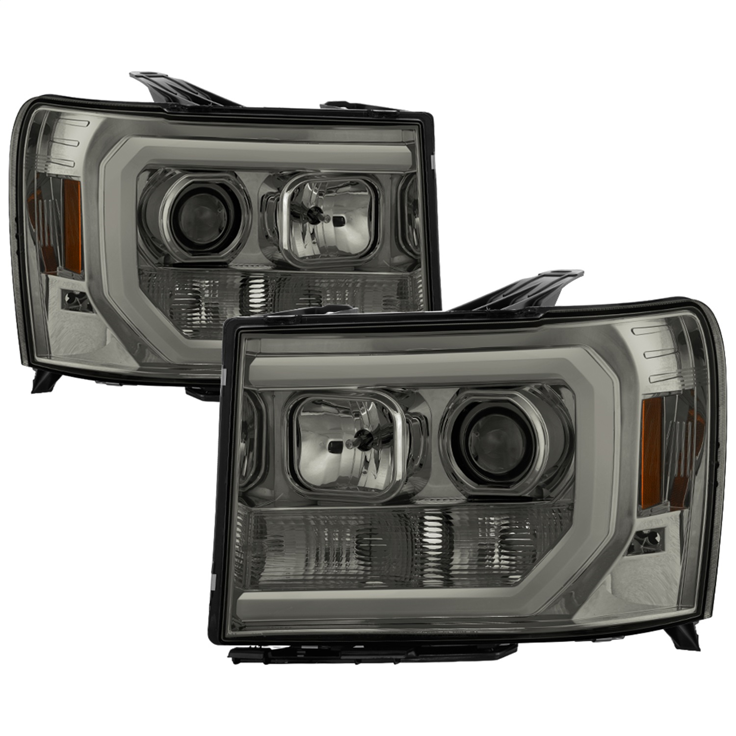 Spyder Auto 5083654 Light Bar DRL LED Projector Headlights