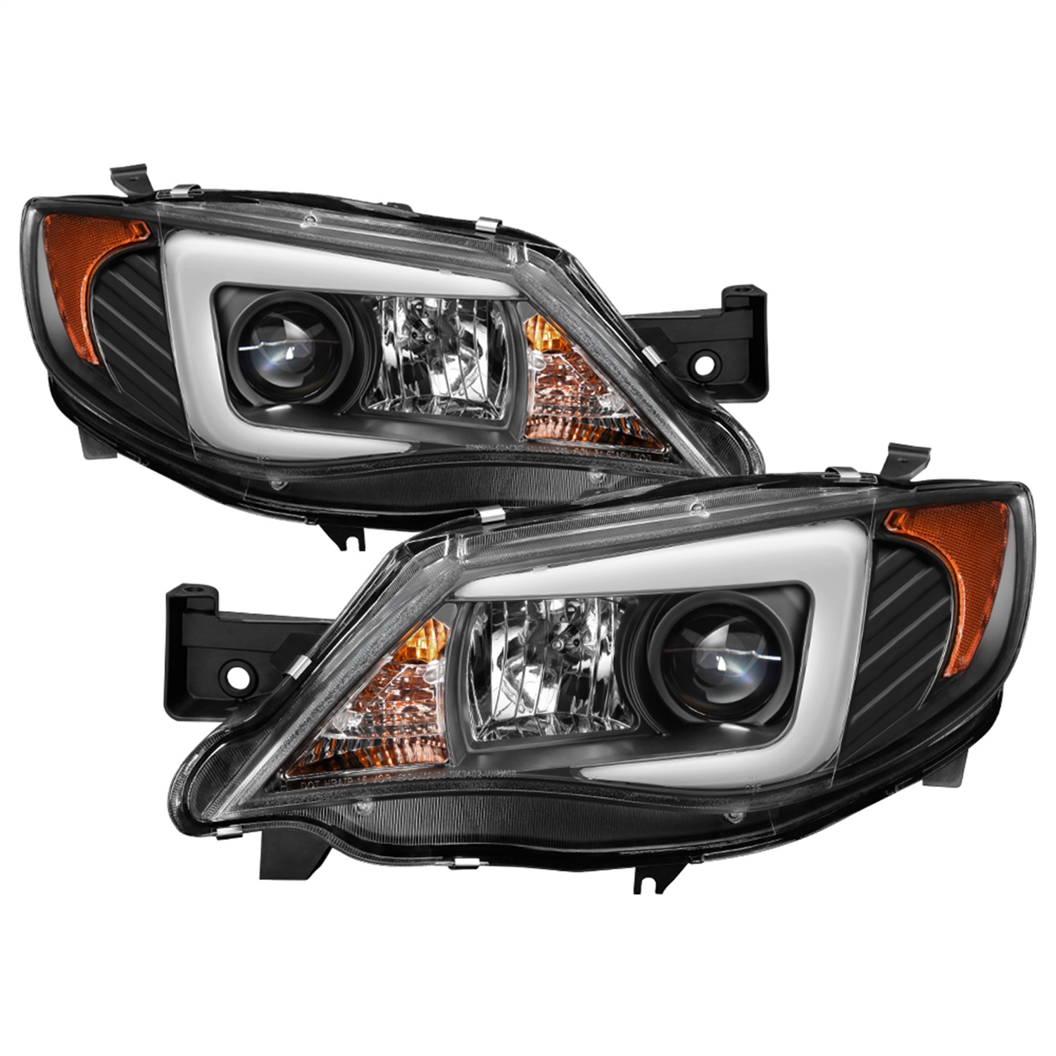 Spyder Auto 5083937 DRL LED Projector Headlights Fits 08-14 Impreza