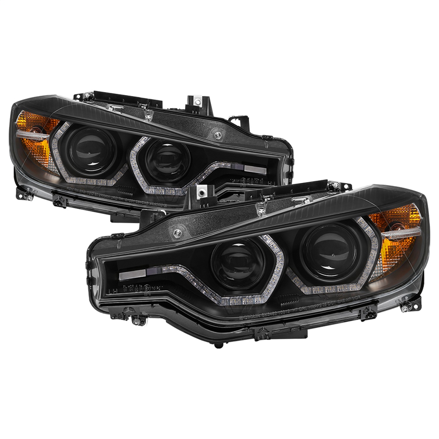 Spyder Auto 5084347 DRL LED Projector Headlights