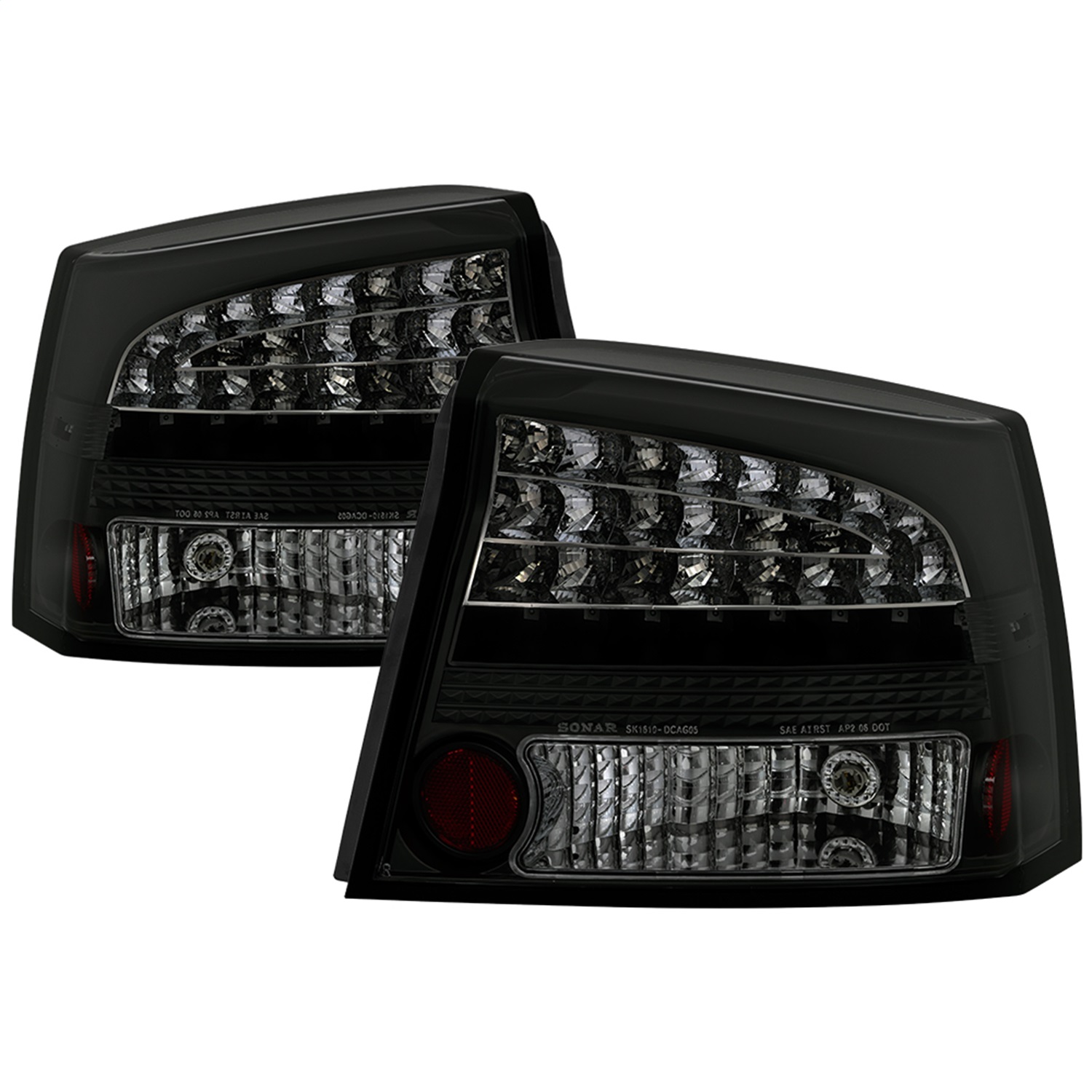 Spyder Auto 5084408 LED Tail Lights Fits 06-08 Charger