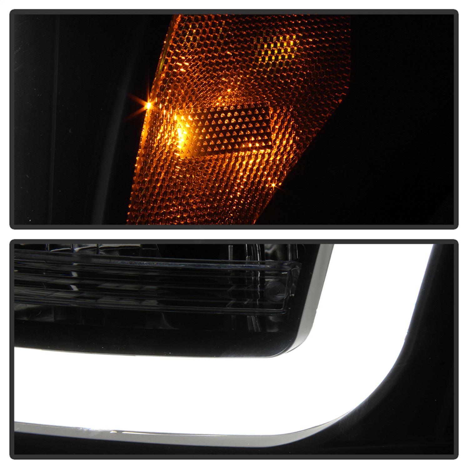 F250-f450 Proj Hdlts Ltbr Drl Black 5