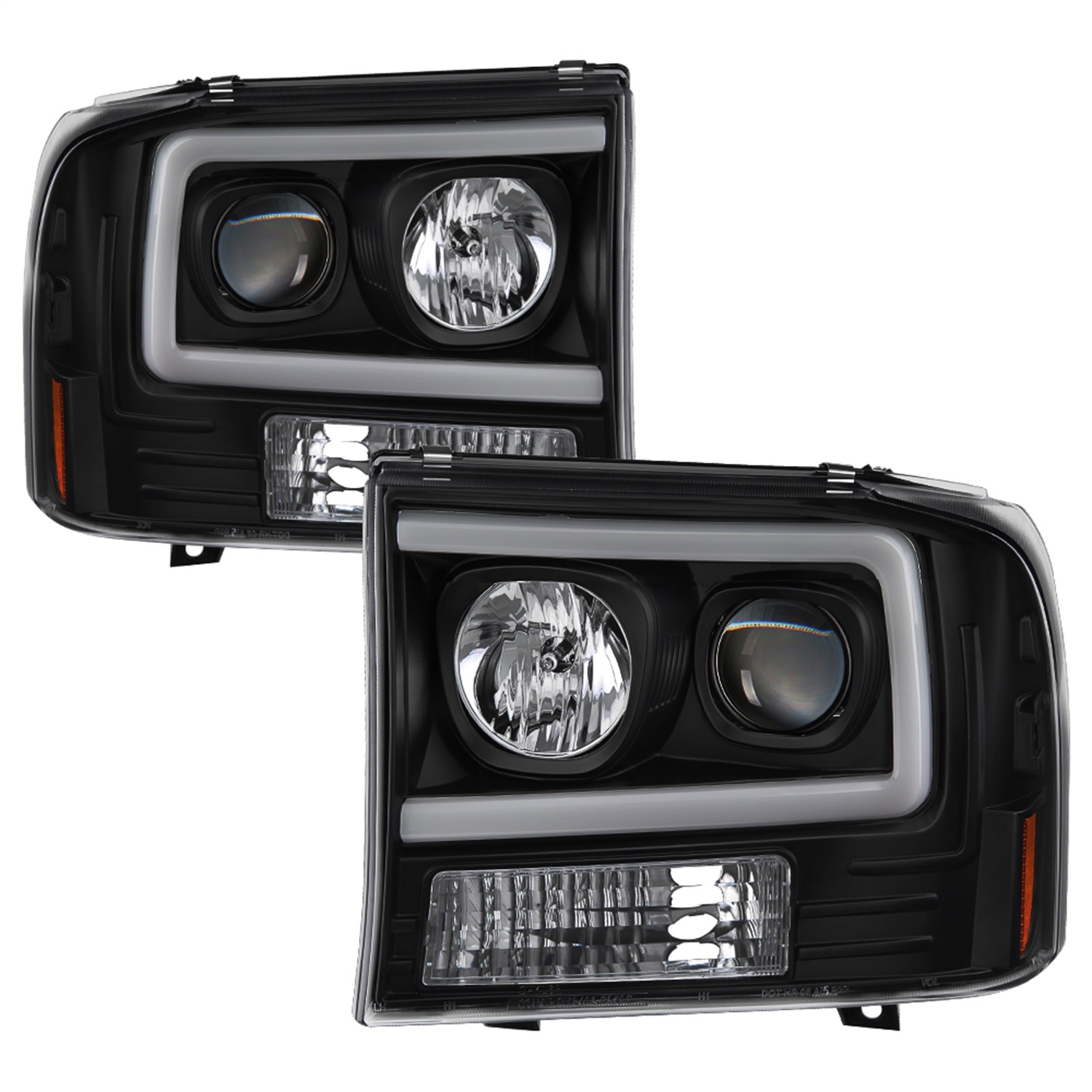 Spyder Auto 5084491 Projector Headlights Fits 99-04 Excursion F-250 Super Duty