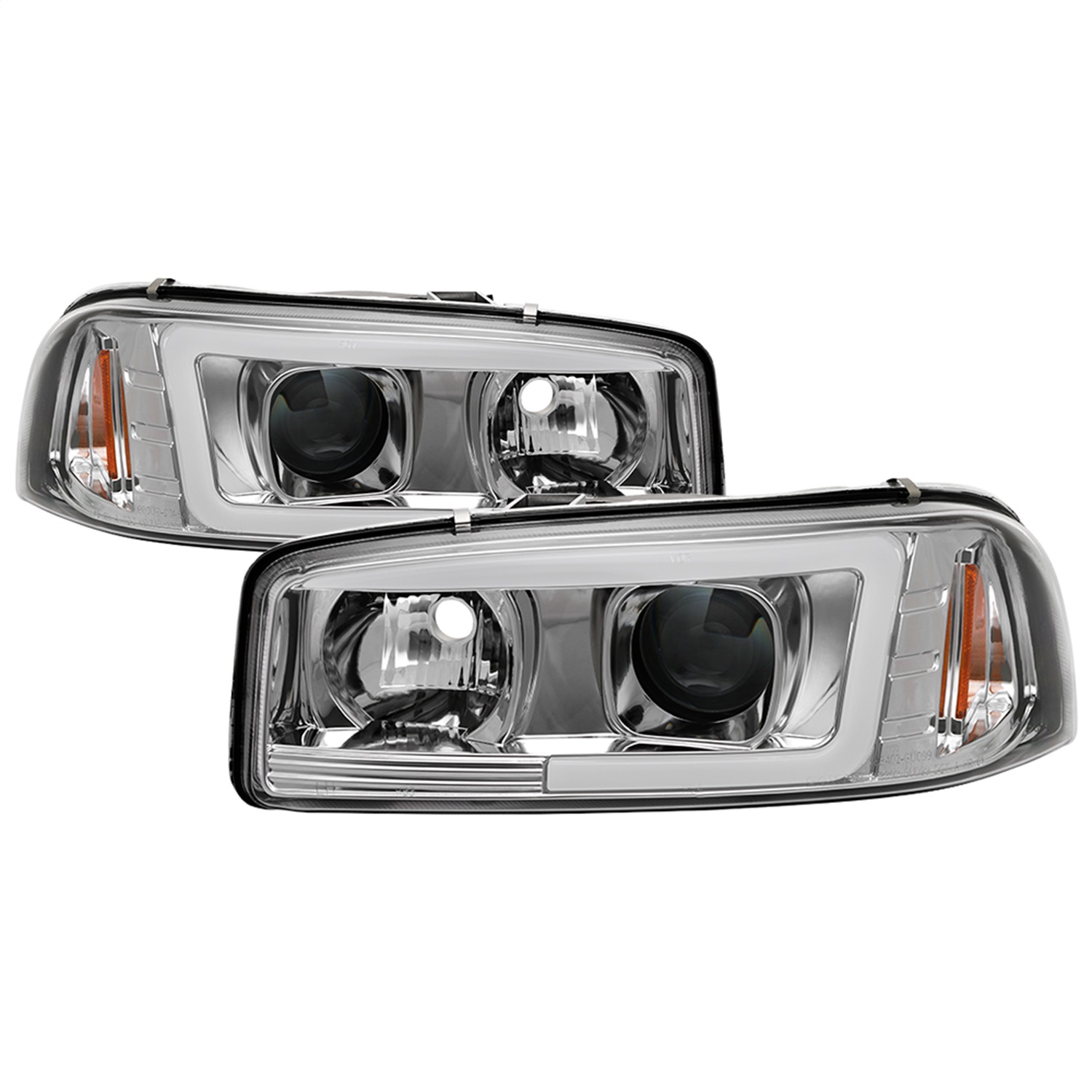 Spyder Fit GMC Sierra 1500/2500/3500 99-06 V2 Projector Headlights - DRL