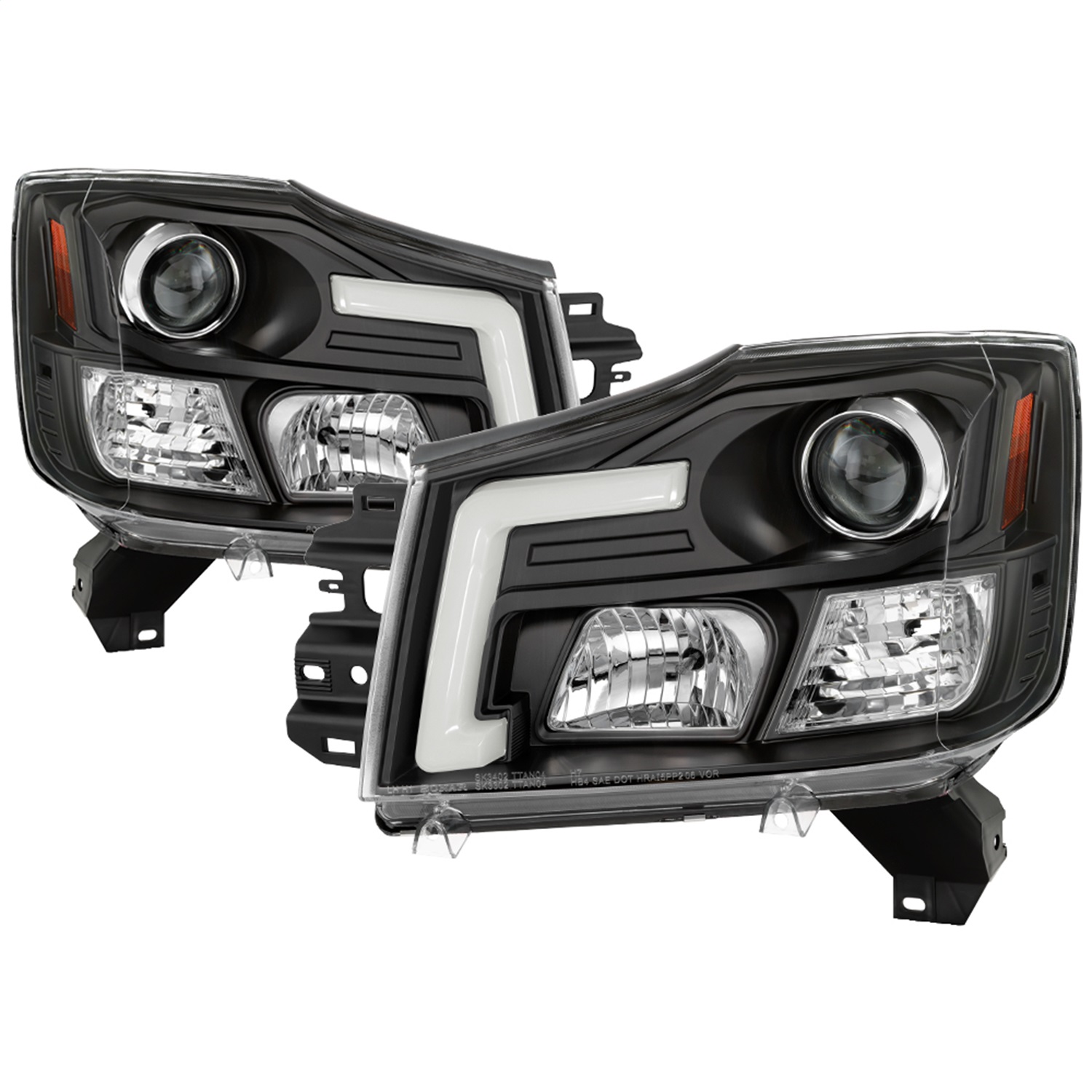 Spyder Auto 5085504 Projector Headlights Fits Armada Armada (Pathfinder) TITAN