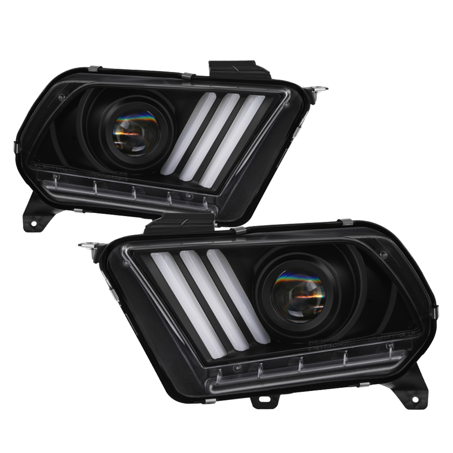 Spyder Auto 5085559 Projector Headlights Fits 13-14 Mustang