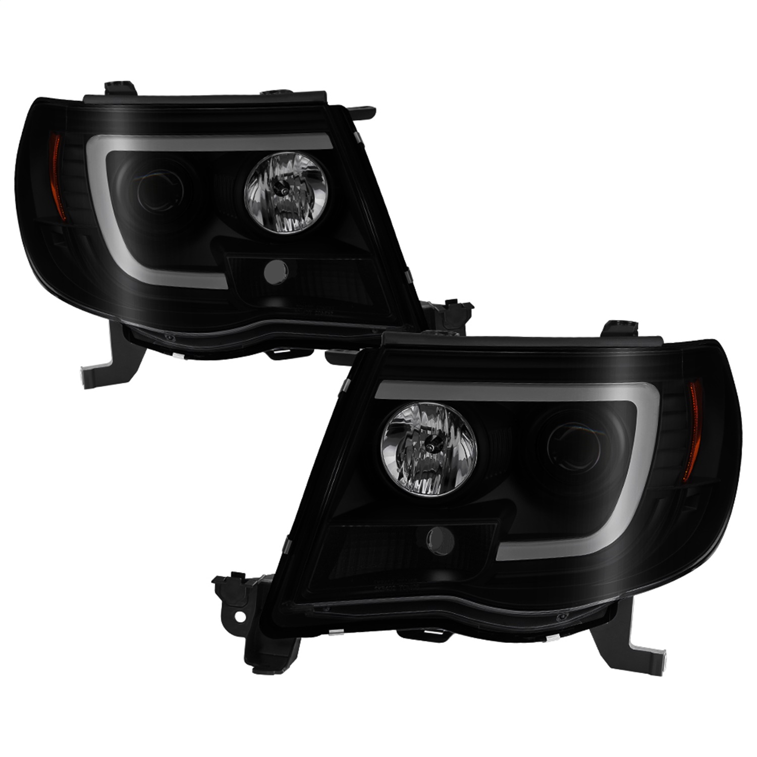 Spyder Auto 5085771 Light Bar DRL Projector Headlights Fits 05-11 Tacoma