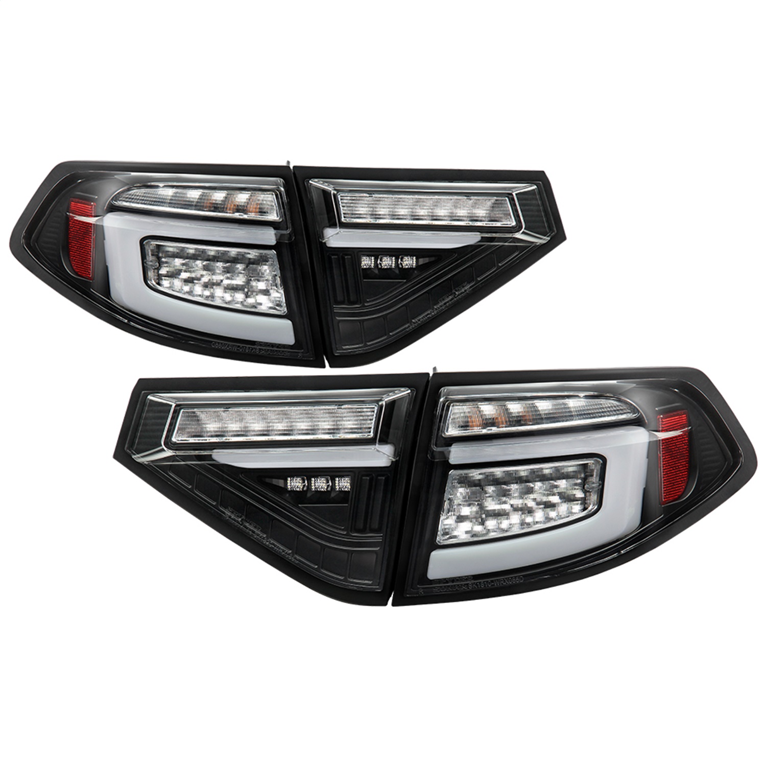 Spyder Auto 5086730 LED Tail Lights Fits 08-14 Impreza