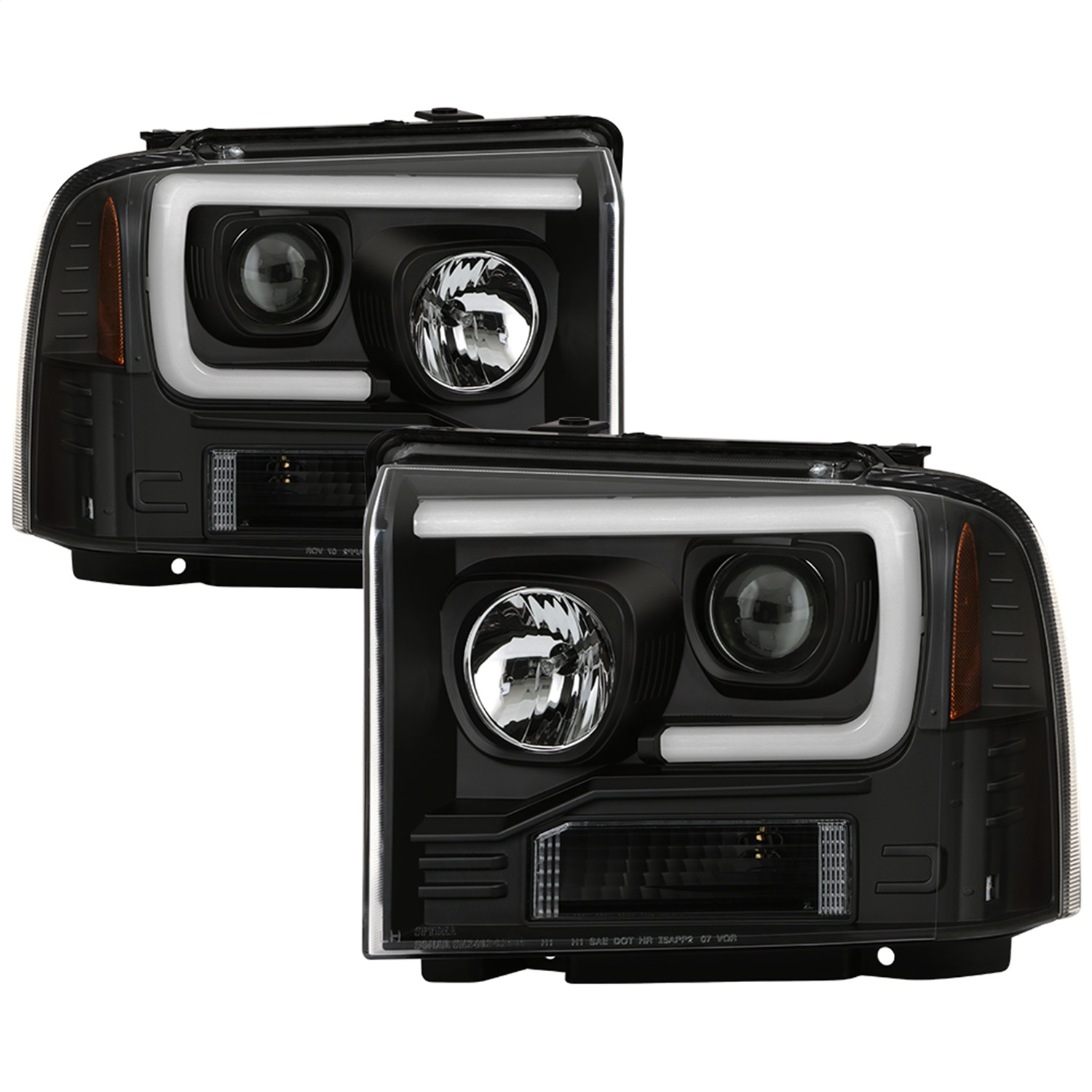 Spyder Auto 5087911 Projector Headlights Fits F-250 Super Duty F-350 Super Duty