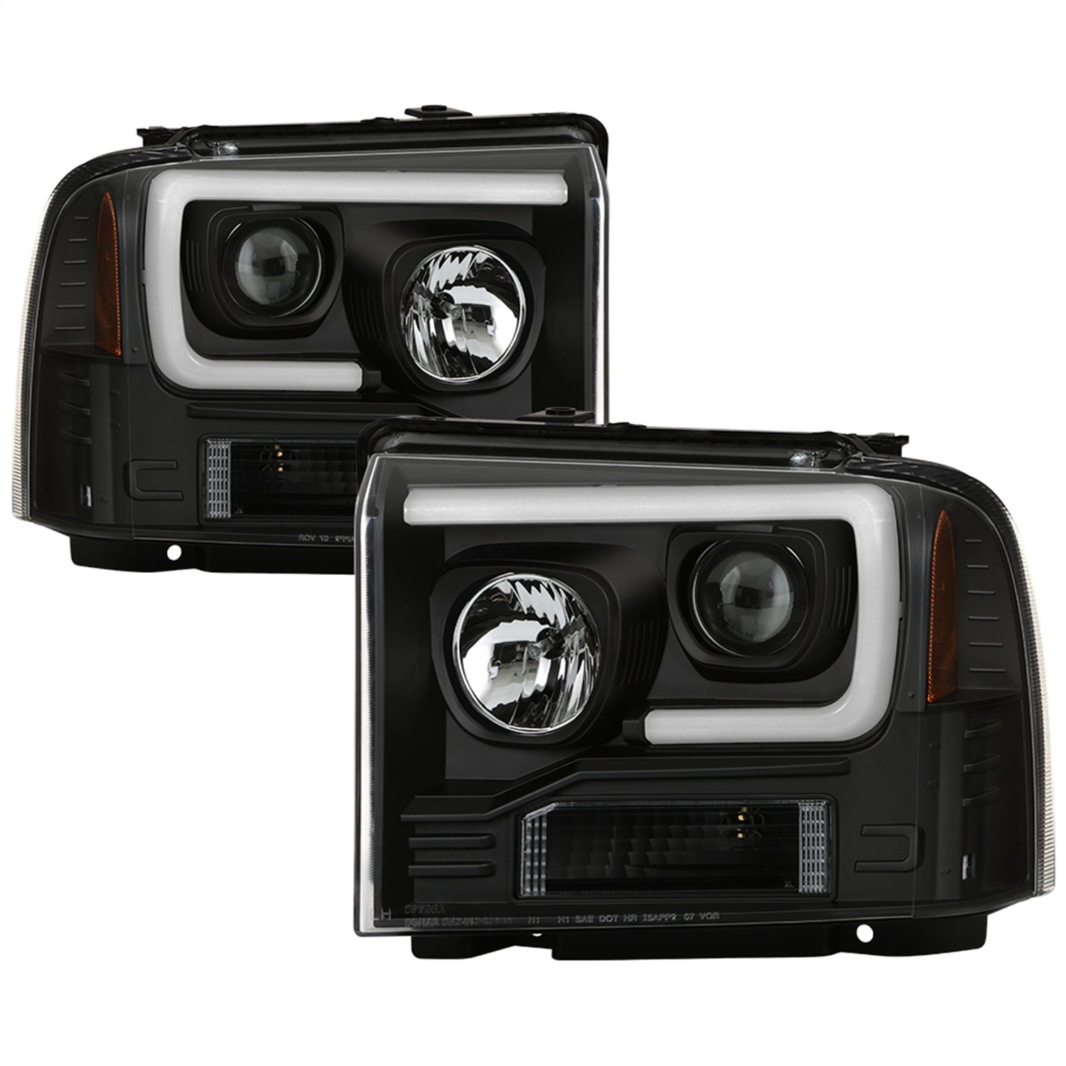 Spyder Auto 5087911 Projector Headlights Fits F-250 Super Duty F-350 Super Duty