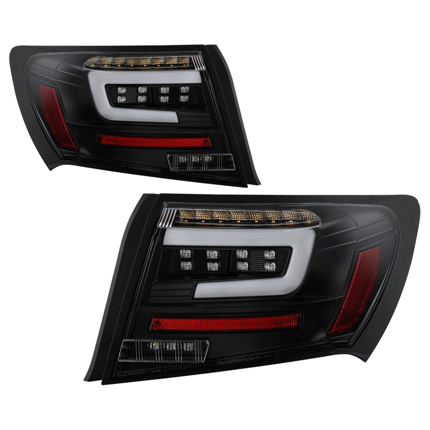 Spyder Auto 5087966 LED Tail Lights Fits 08-11 Impreza