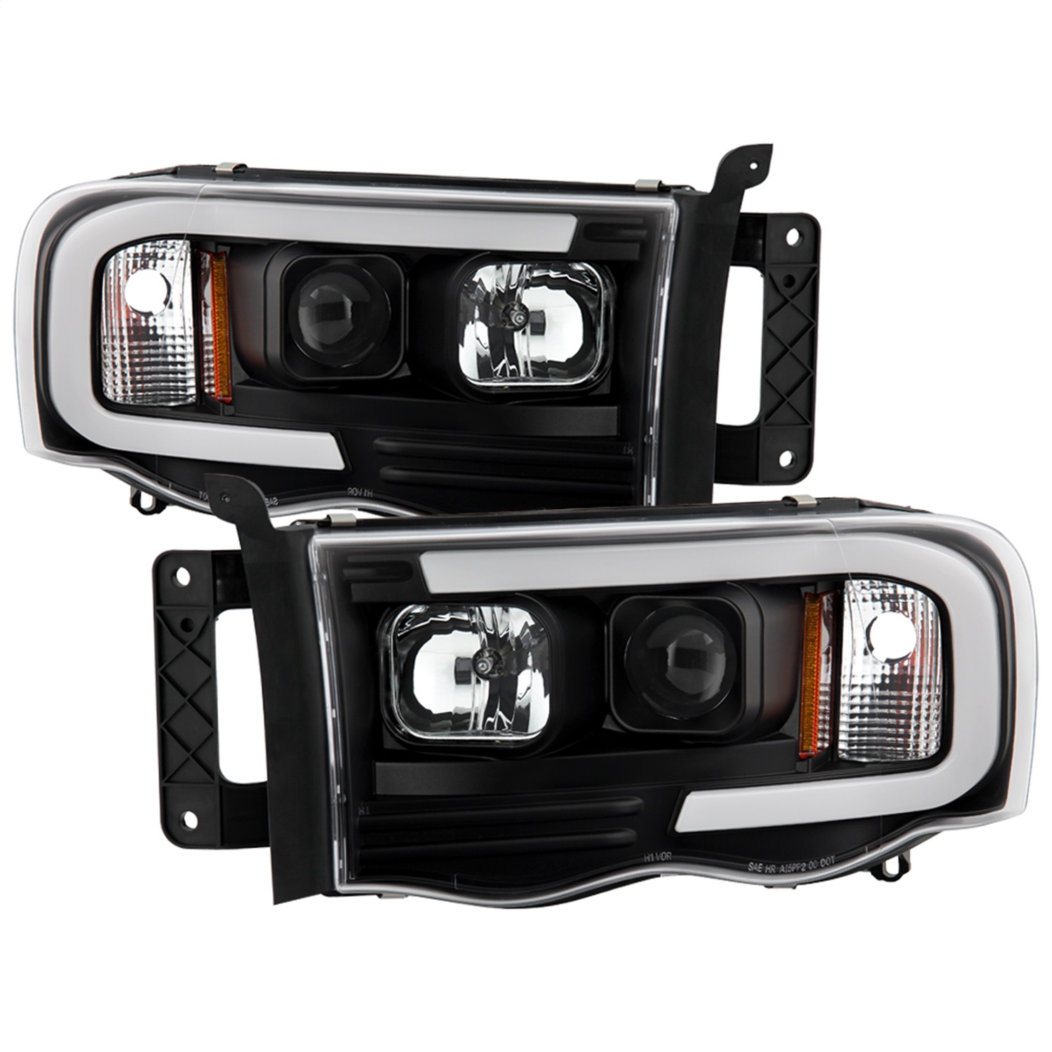 Spyder Fit Dodge Ram 1500 02-05/Ram 2500/3500 03-05 High-Power LED Headlights