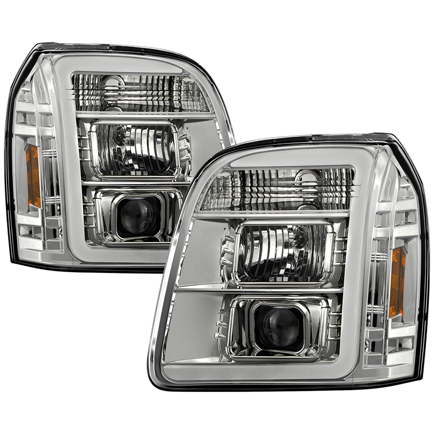 Spyder Auto 5088253 Projector Headlights Fits Yukon Yukon XL 1500 Yukon XL 2500