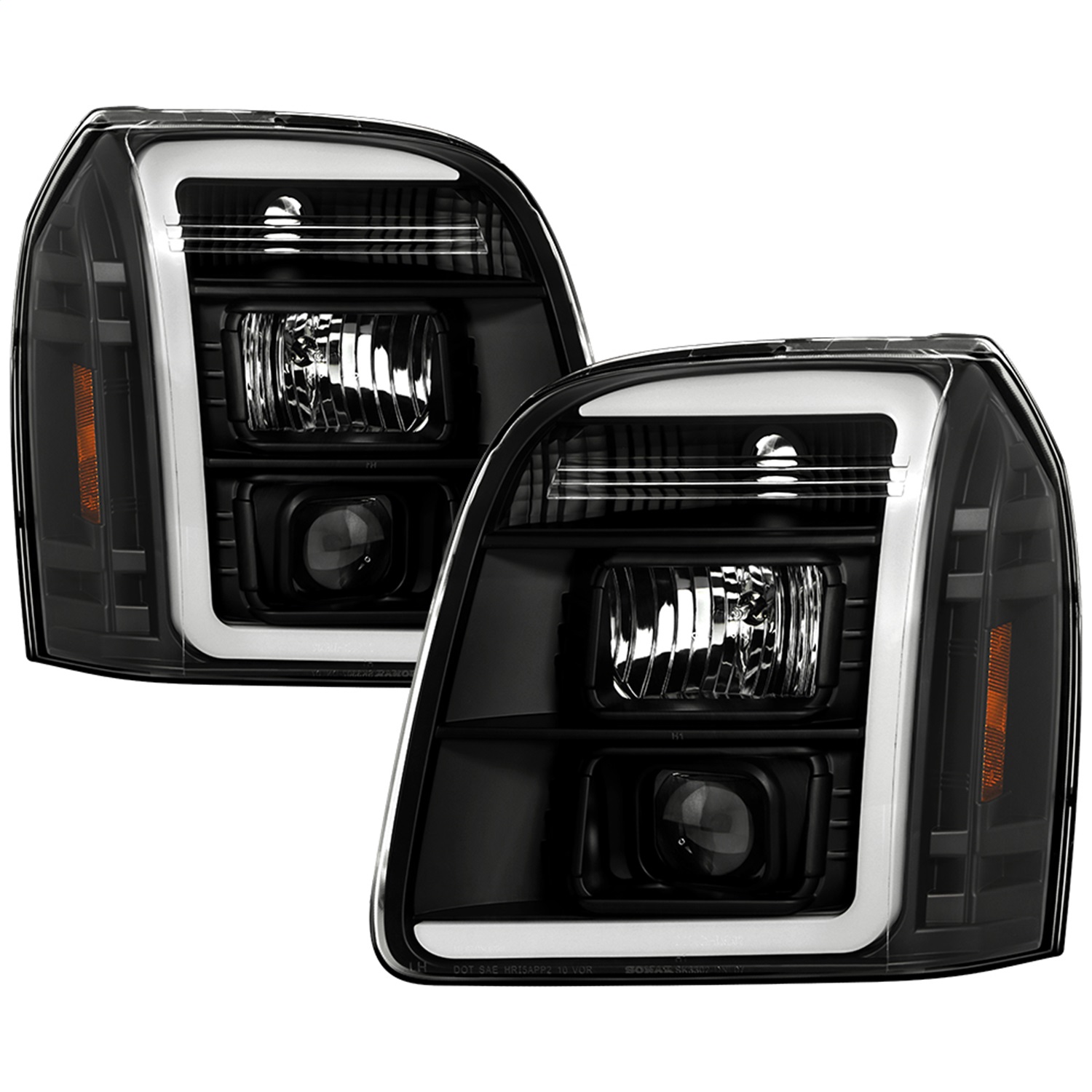Spyder Auto 5088260 Projector Headlights Fits Yukon Yukon XL 1500 Yukon XL 2500