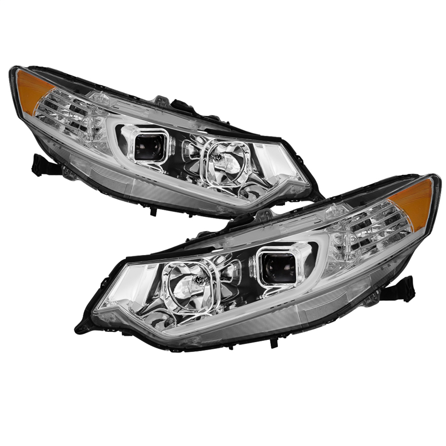 Spyder Auto 9042225 Light Bar DRL Projector Headlights Fits 09-14 TSX