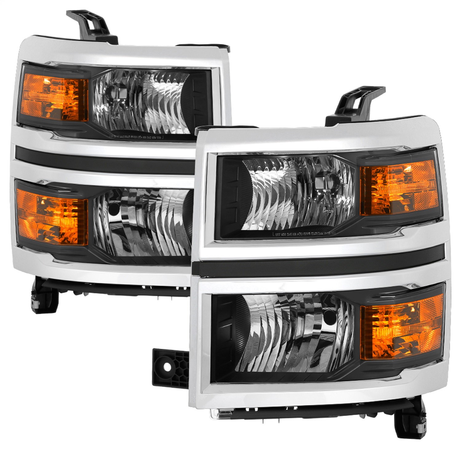 Spyder Auto 9042447 Headlights Fits 14-15 Silverado 1500