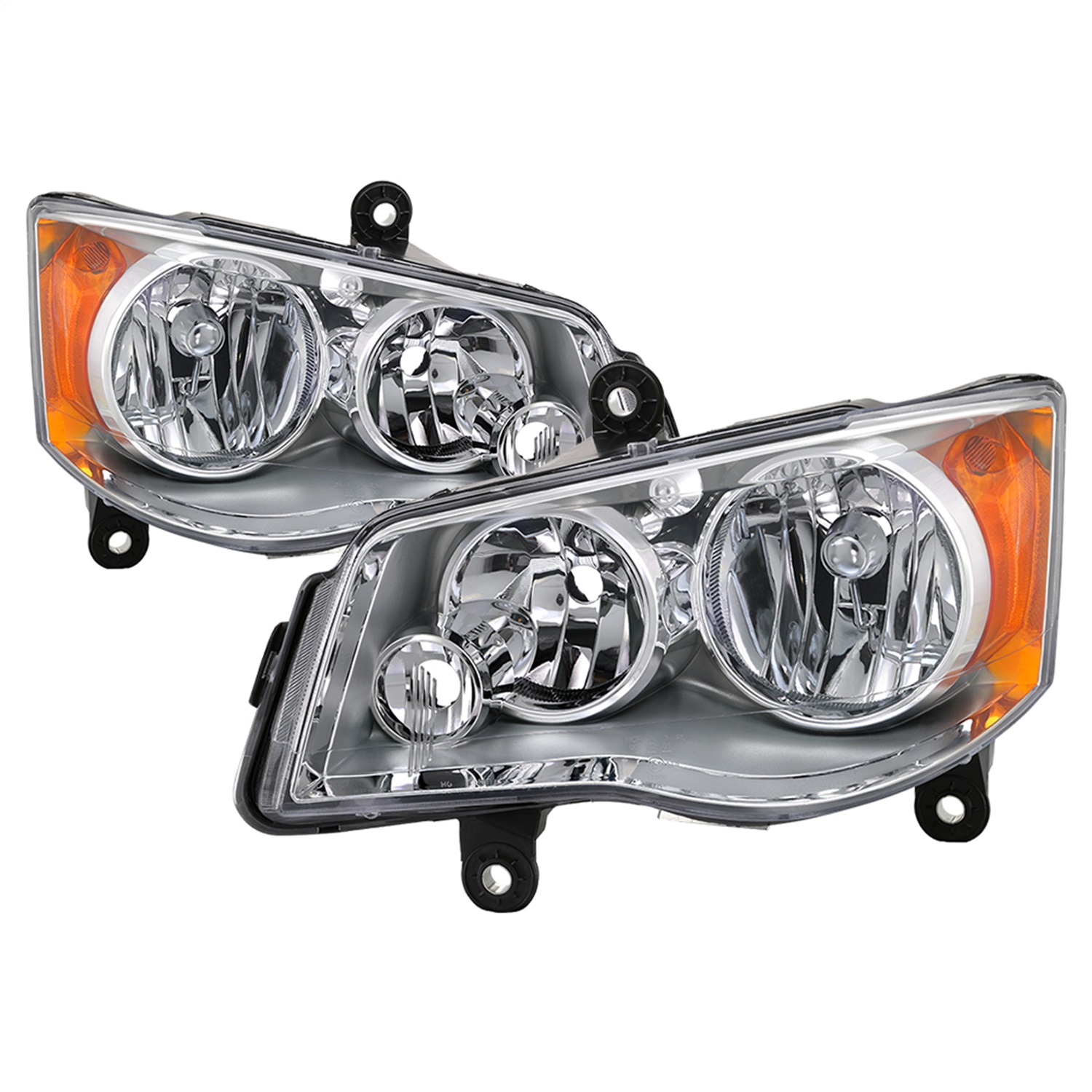 Spyder Auto 9042508 Headlights Fits 08-17 Grand Caravan Town & Country