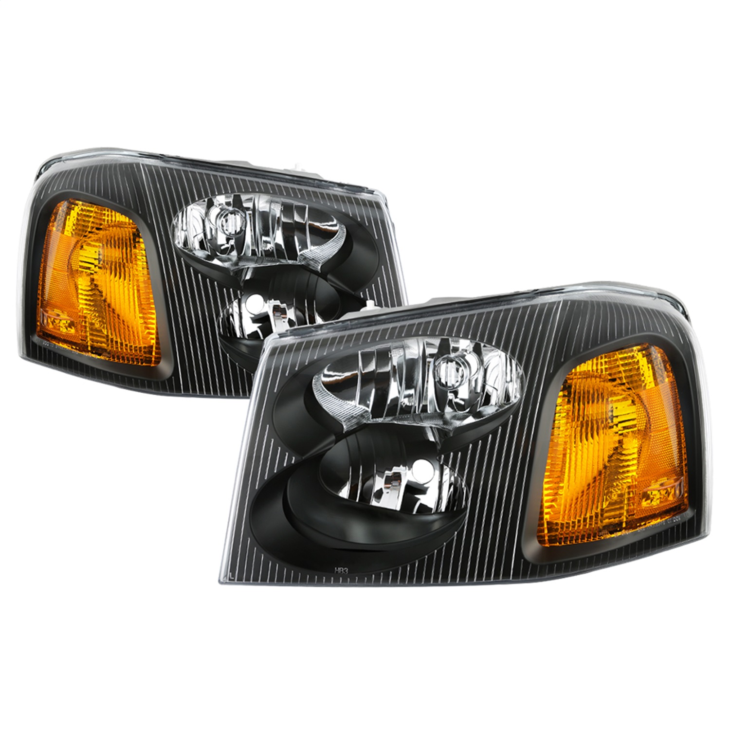 Spyder Auto 9042652 Headlights Fits 02-09 Envoy Envoy XL Envoy XUV