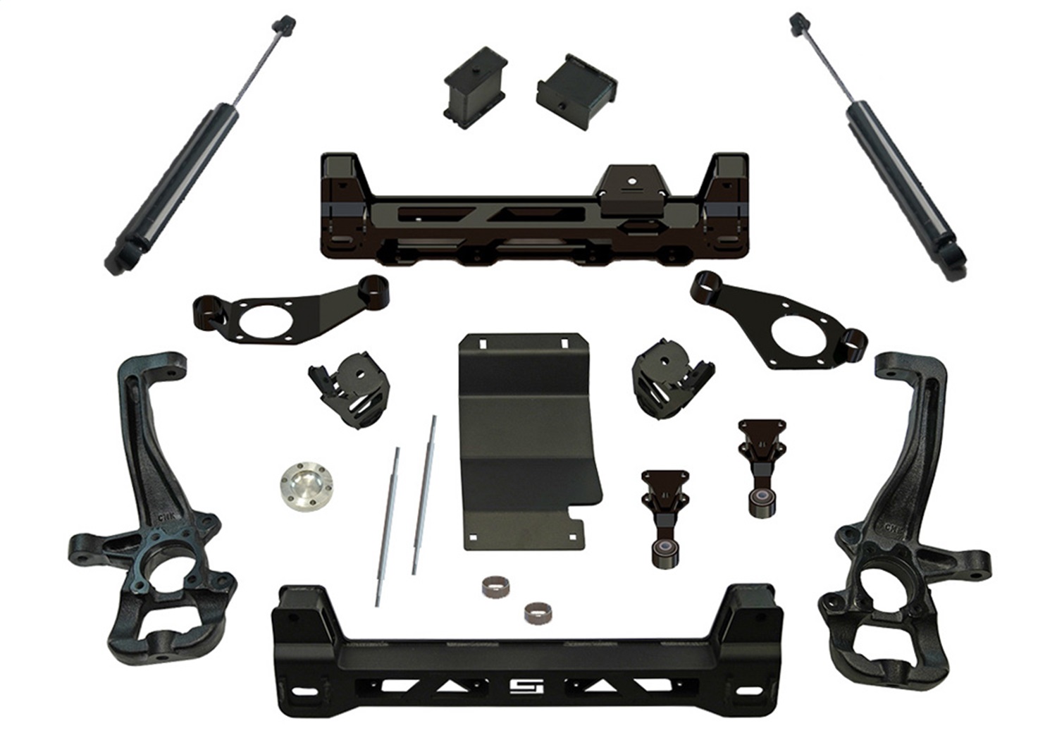 Suspension Lift Kit; 6 In. Lift; W/