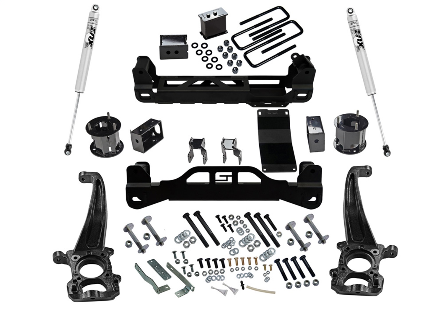 Superlift K126F Suspension Lift Kit w/Shocks Fits 15-20 F-150