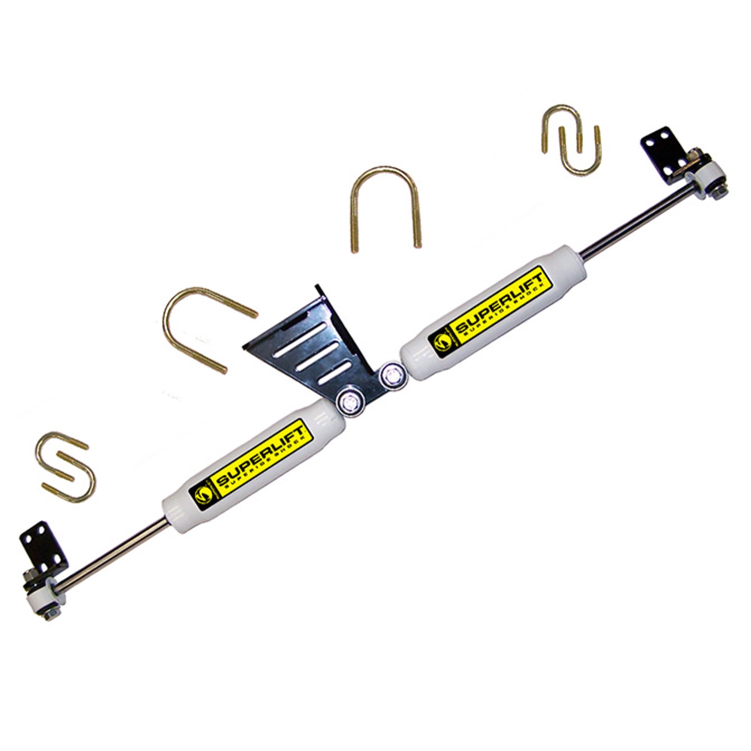 Superlift 92095 High Clearance Superide Dual Steering Stabilizer Kit