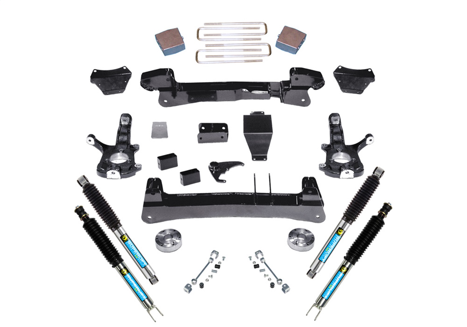 Superlift K121B Suspension Lift Kit w/Shocks