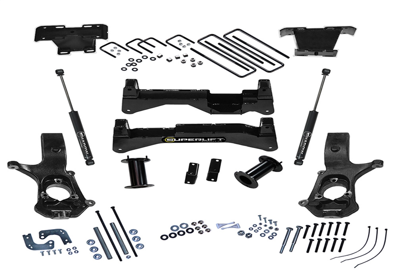 Superlift K894 Suspension Lift Kit w/Shocks Fits Sierra 1500 Silverado 1500