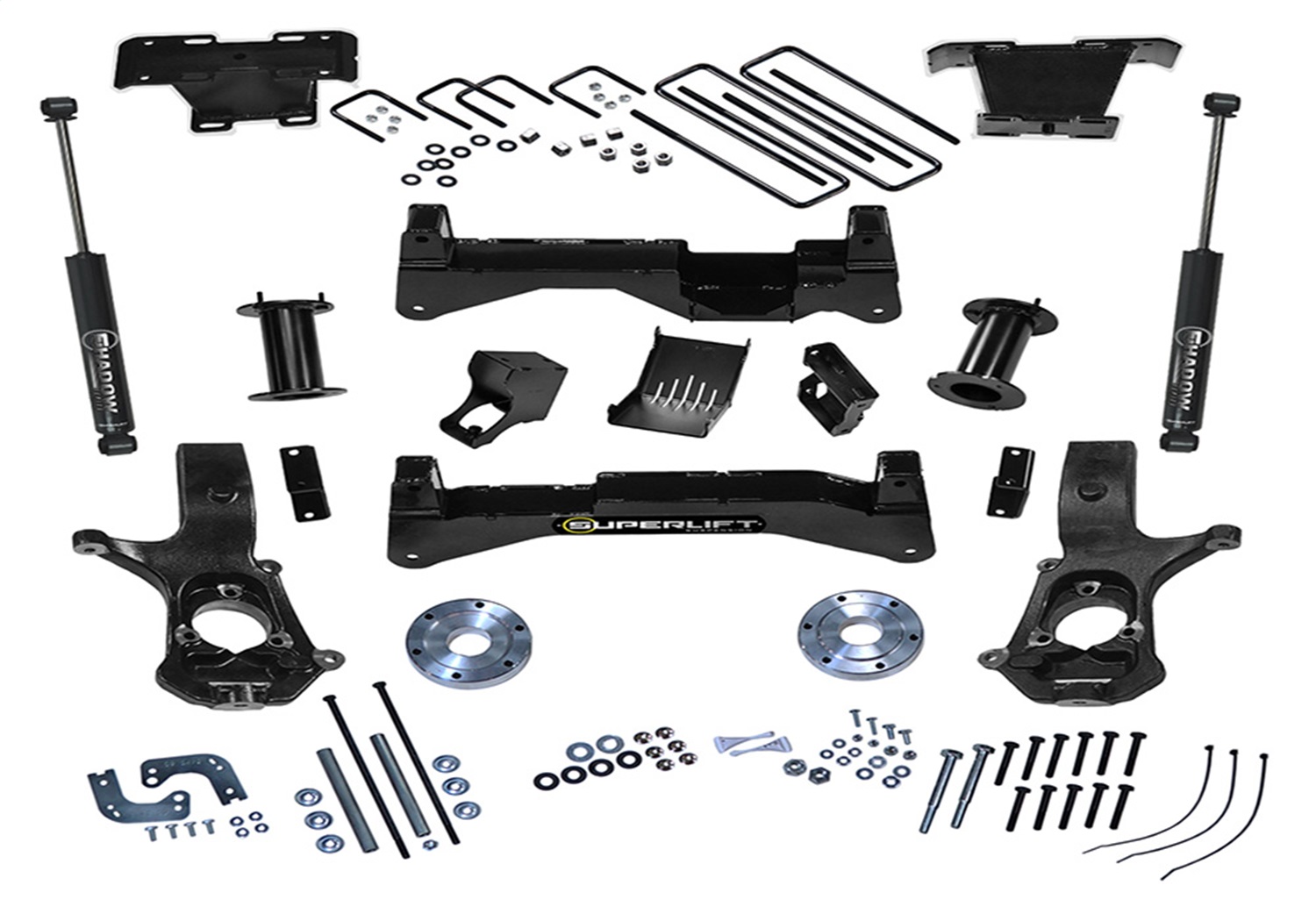Superlift K898 Suspension Lift Kit w/Shocks Fits Sierra 1500 Silverado 1500