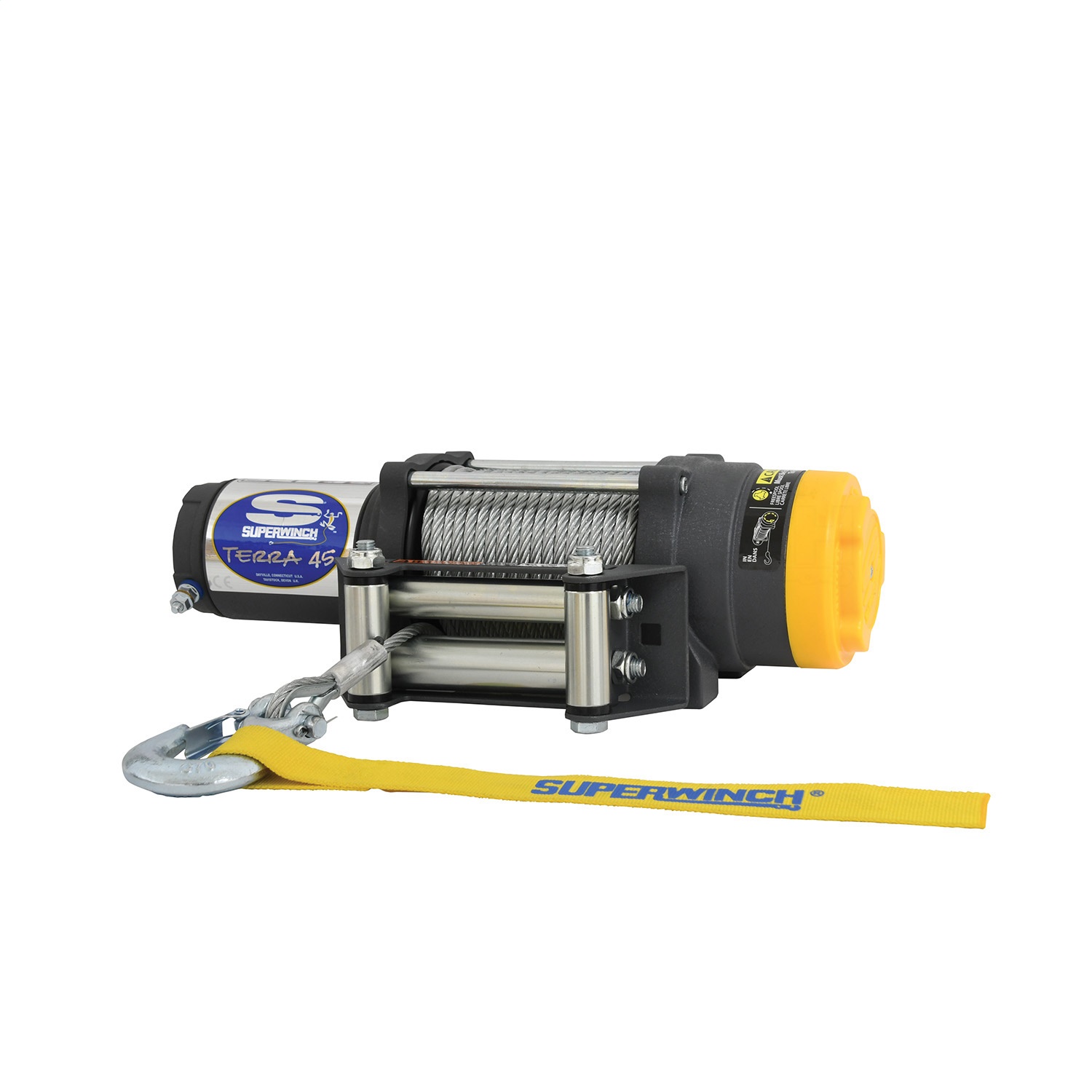 Superwinch 1145220 Terra 45 Winch 4500 Lbs 12 Vdc 1/4 In X