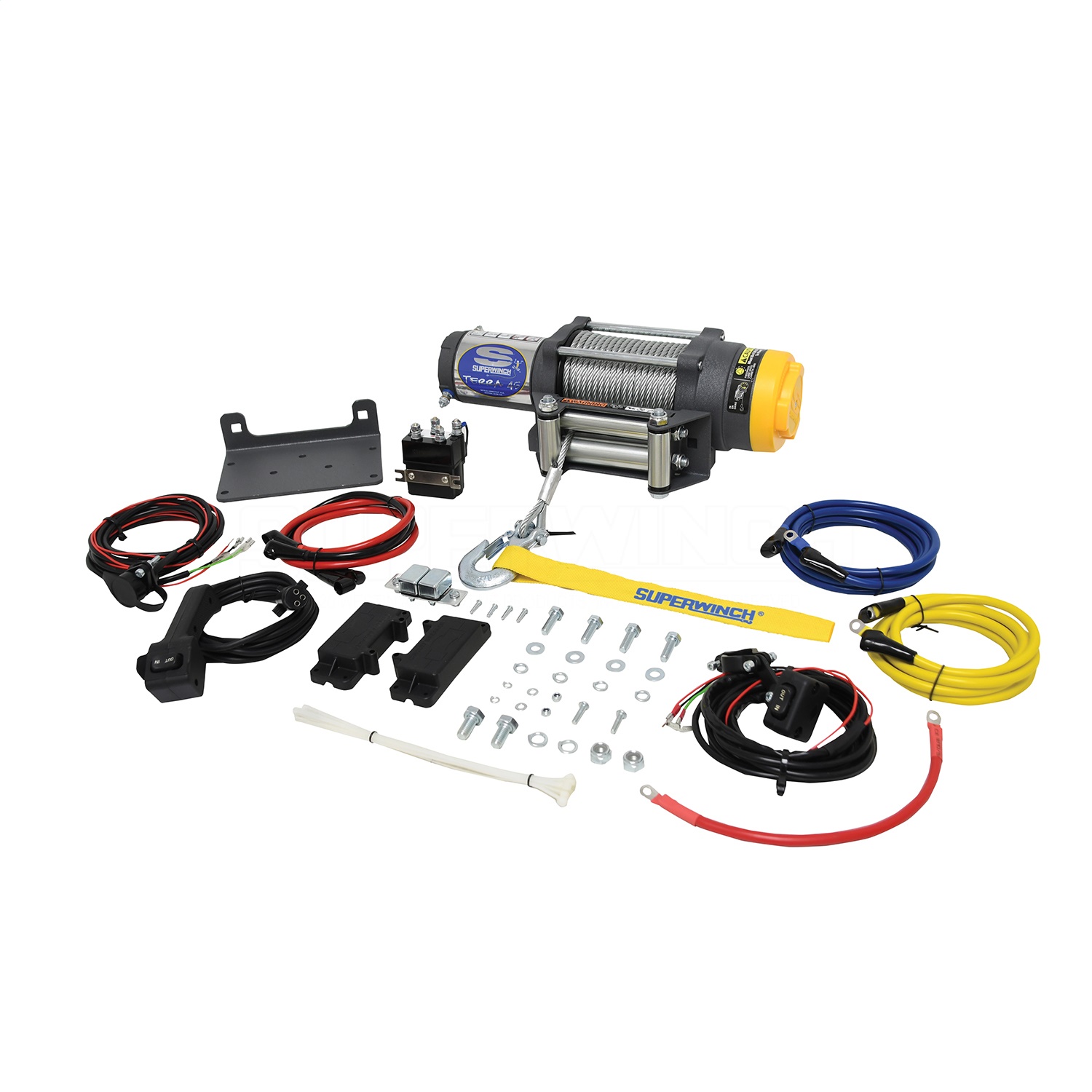 Superwinch 1145220 Terra 45 Winch 4500 Lbs 12 Vdc 1/4 In X