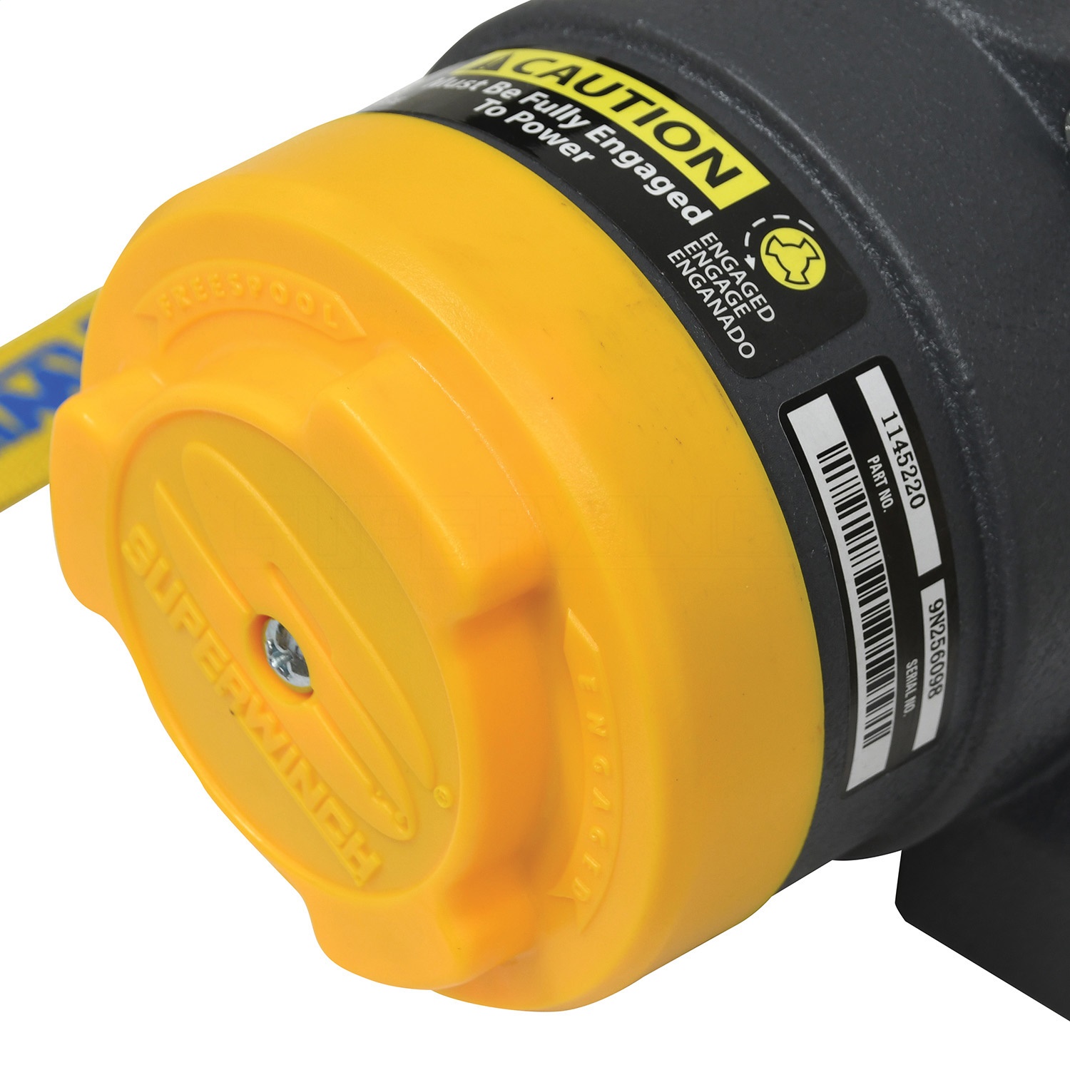 Superwinch 1145220 Terra 45 Winch 4500 Lbs 12 Vdc 1/4 In X
