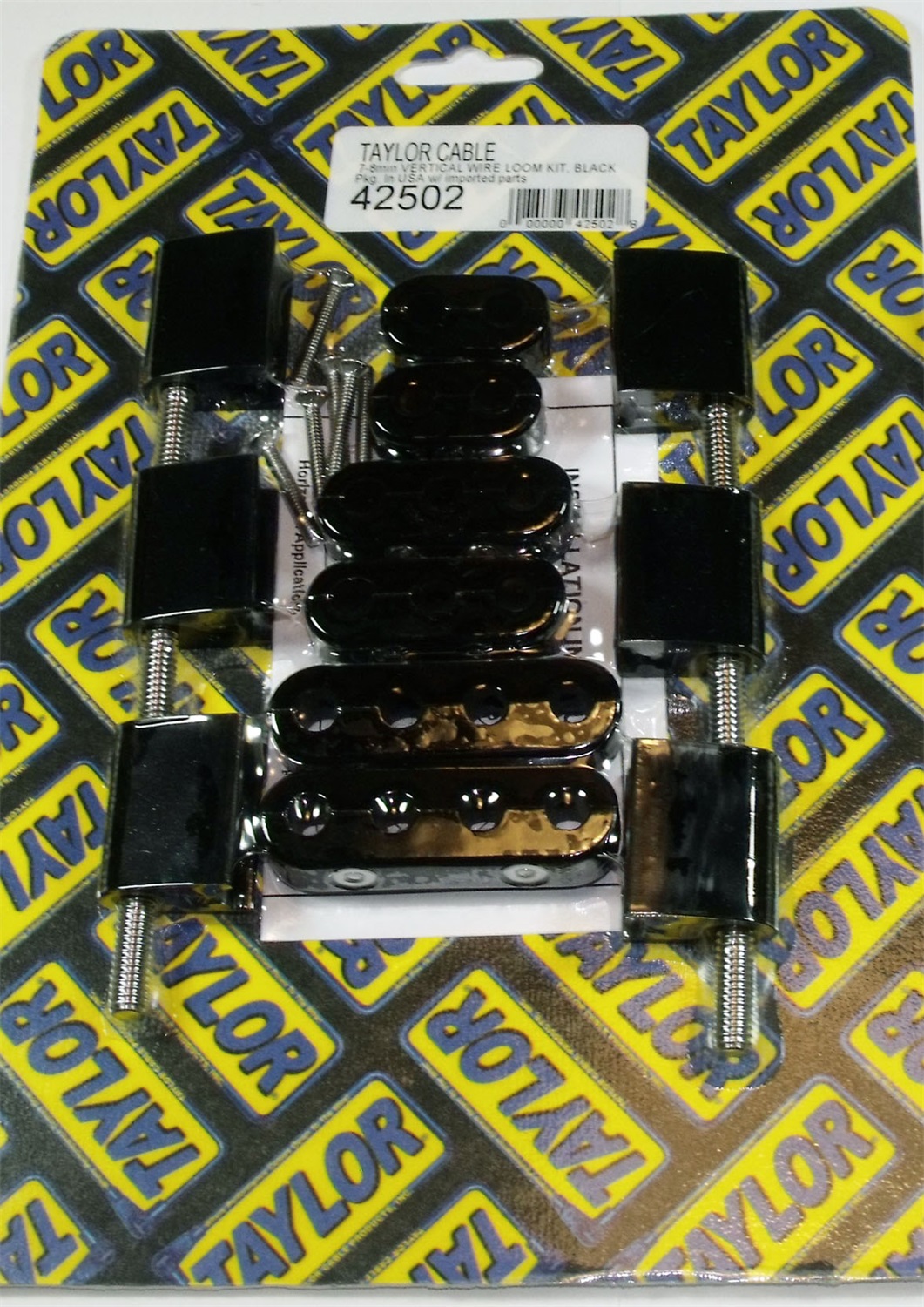Taylor Cable 42502 V8 Vertical Wire Loom Kit eBay