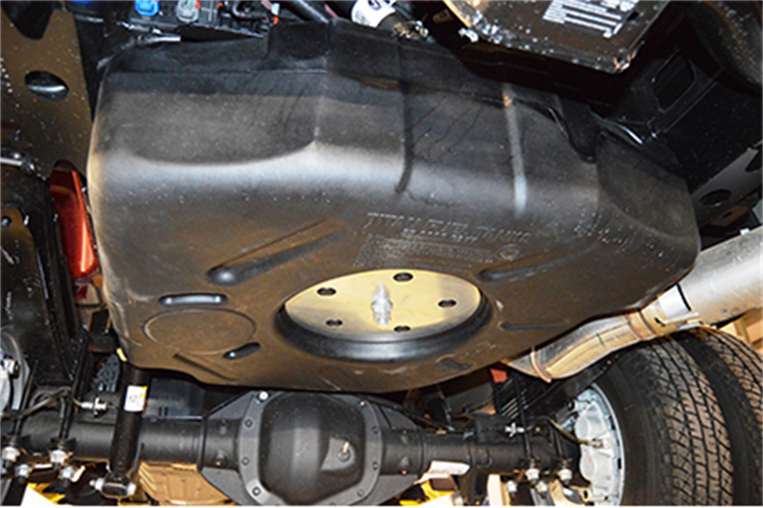 TITAN Fuel Tanks 4010211 Spare Tire Auxiliary Fuel System VIBE