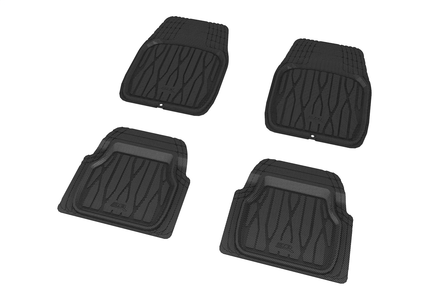 3D MAXpider - 2099L-09-FR4 - Front and Rear - Floor Mat Set