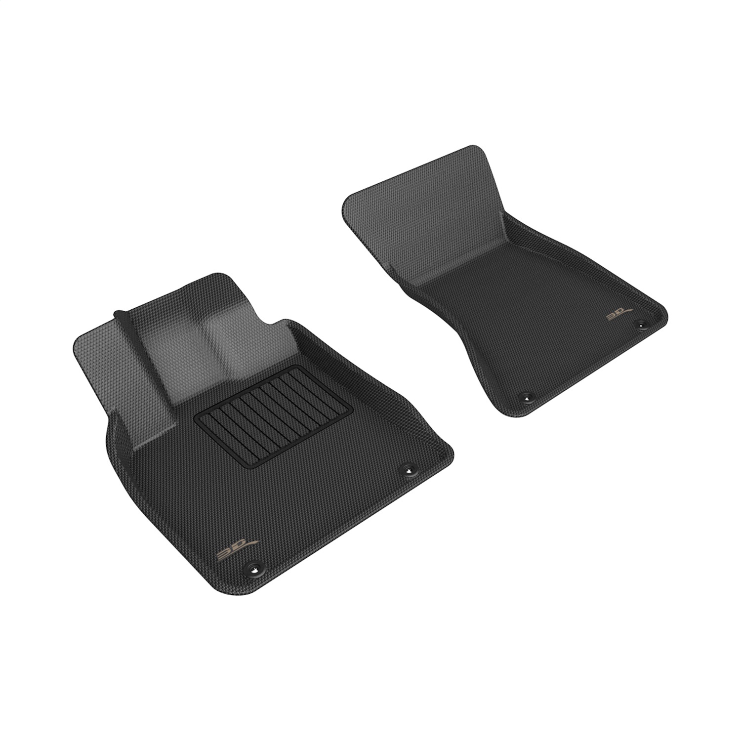 3D MAXpider Fit 2009-2017 Audi Q5/SQ5 Kagu 1st Row Floormat - Black