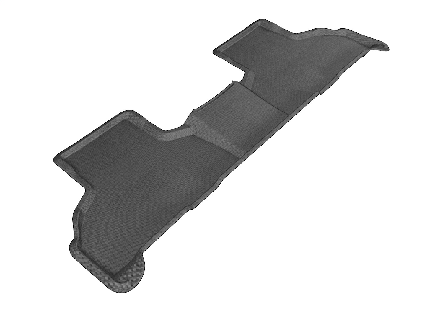 3D MAXpider Fit 2014-2019 BMW X5/X6 F15/F16 Kagu 2nd Row Floormats - Black