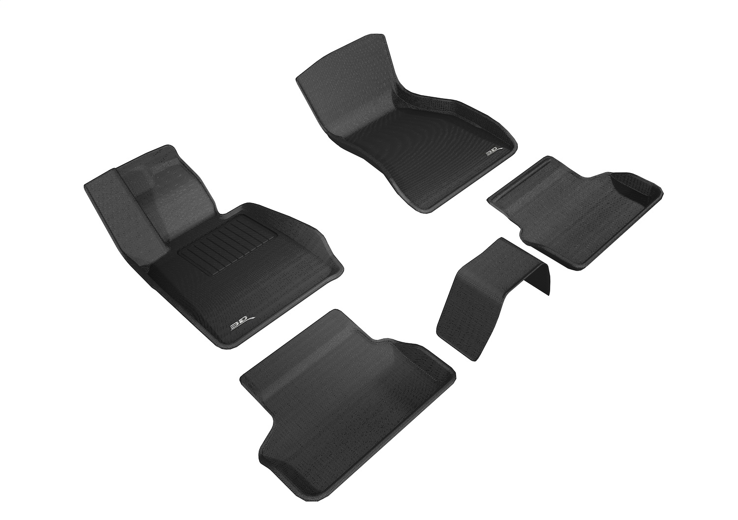 3D MAXpider - L1BM08401509 - Front and Rear - Floor Mat Set