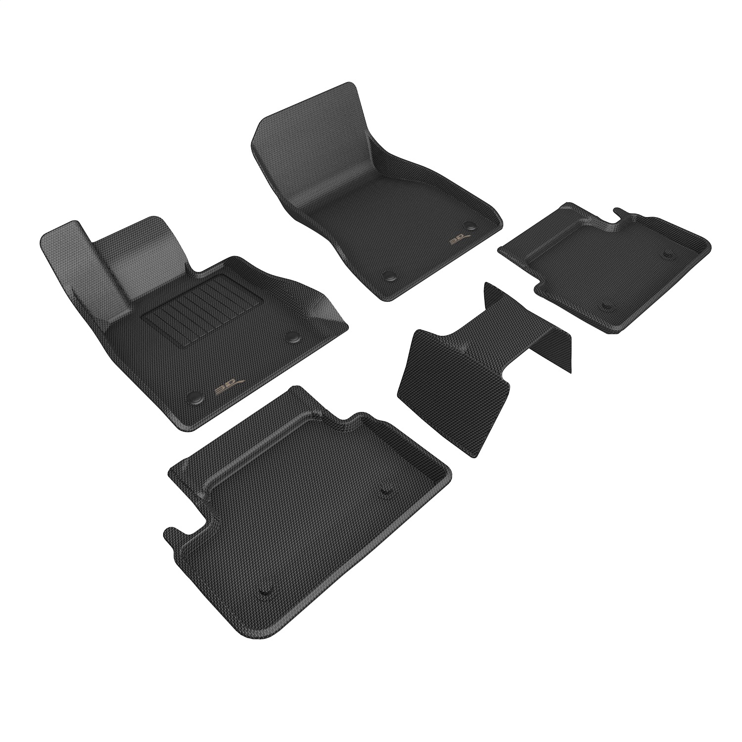 3D MAXpider - L1BM15301509 - Front and Rear - Floor Mat Set