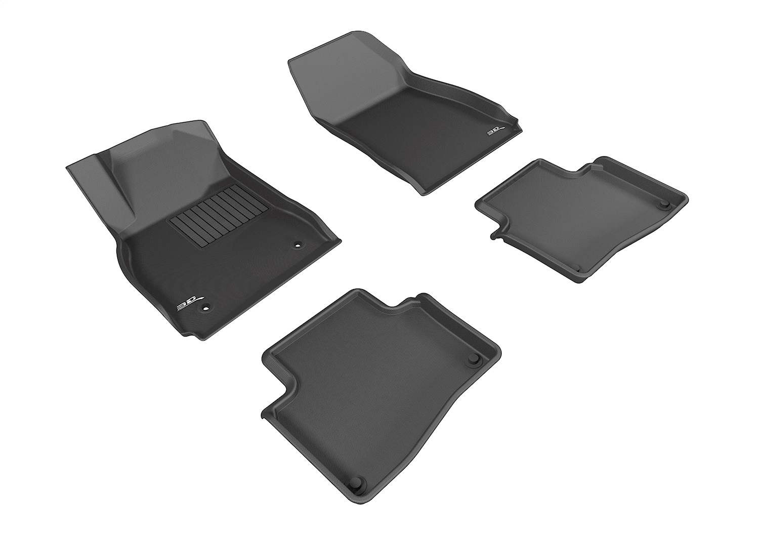 3D MAXpider - L1CD01101509 - Front and Rear - Floor Mat Set
