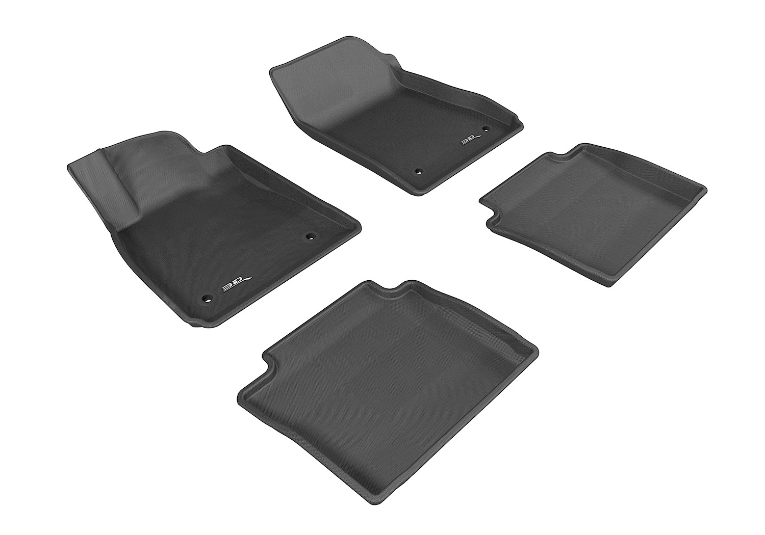 3D MAXpider - L1CH04201509 - Front and Rear - Floor Mat Set