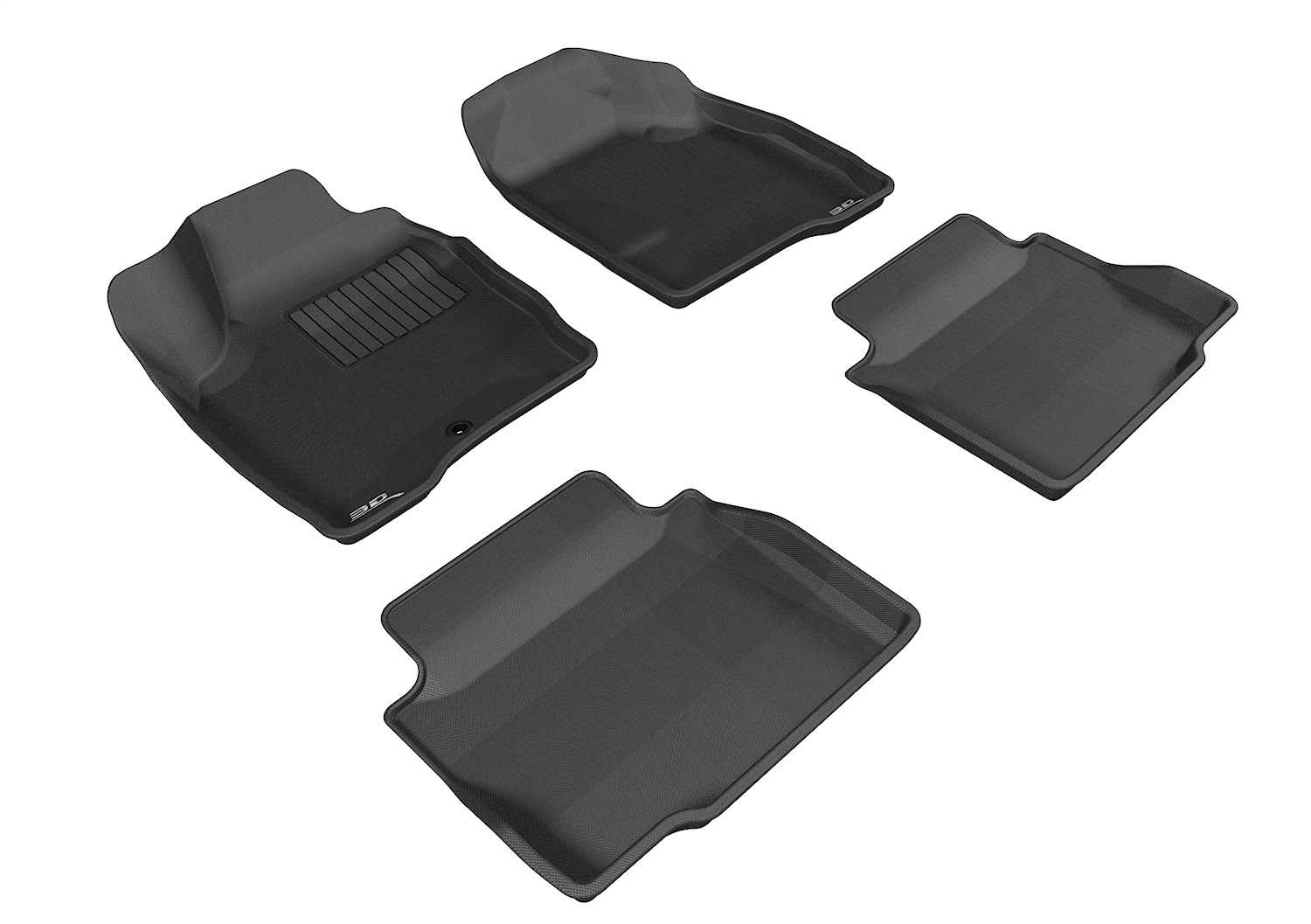 3D MAXpider - L1CH04301509 - Front and Rear - Floor Mat Set