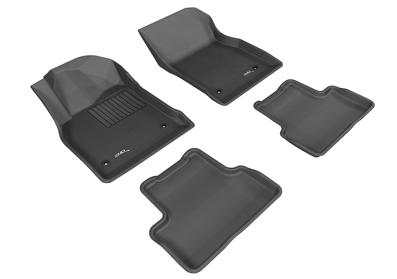 3D MAXpider - L1CH04401509 - Front and Rear - Floor Mat Set