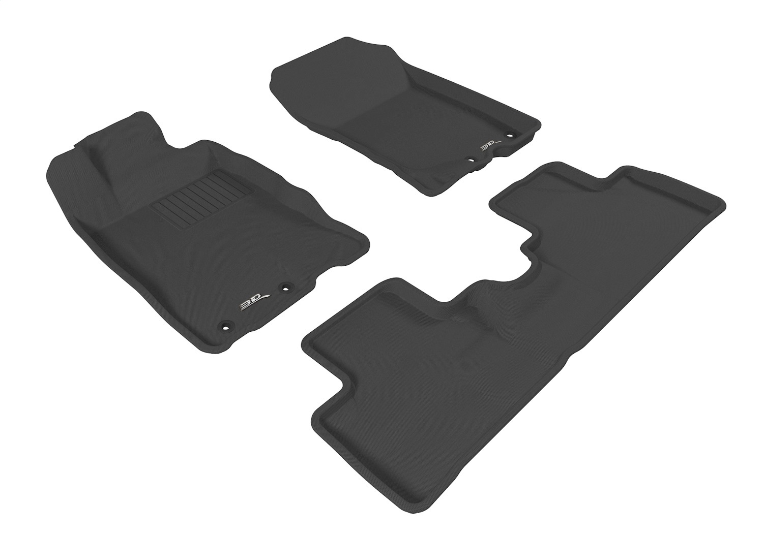 3D MAXpider - L1HD02301509 - Front and Rear - Floor Mat Set