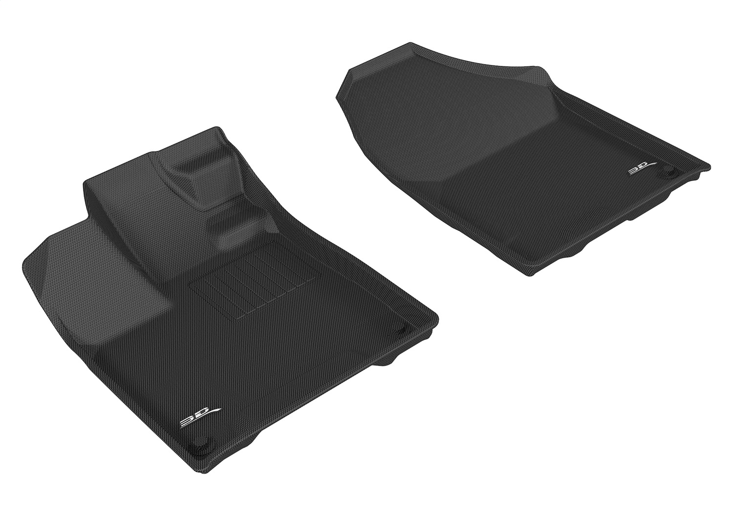3D MAXpider Fit 2016-2020 Honda Pilot/Passport Kagu 1st Row Floormat - Black