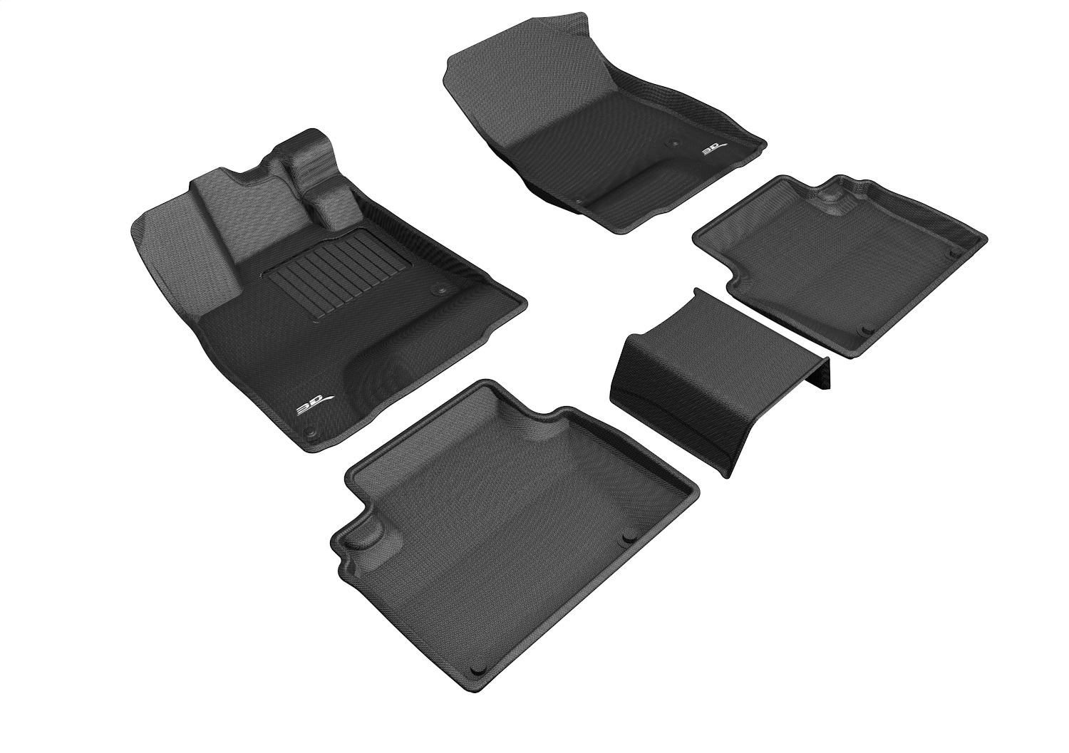 3D MAXpider - L1HD10001509 - Front and Rear - Floor Mat Set