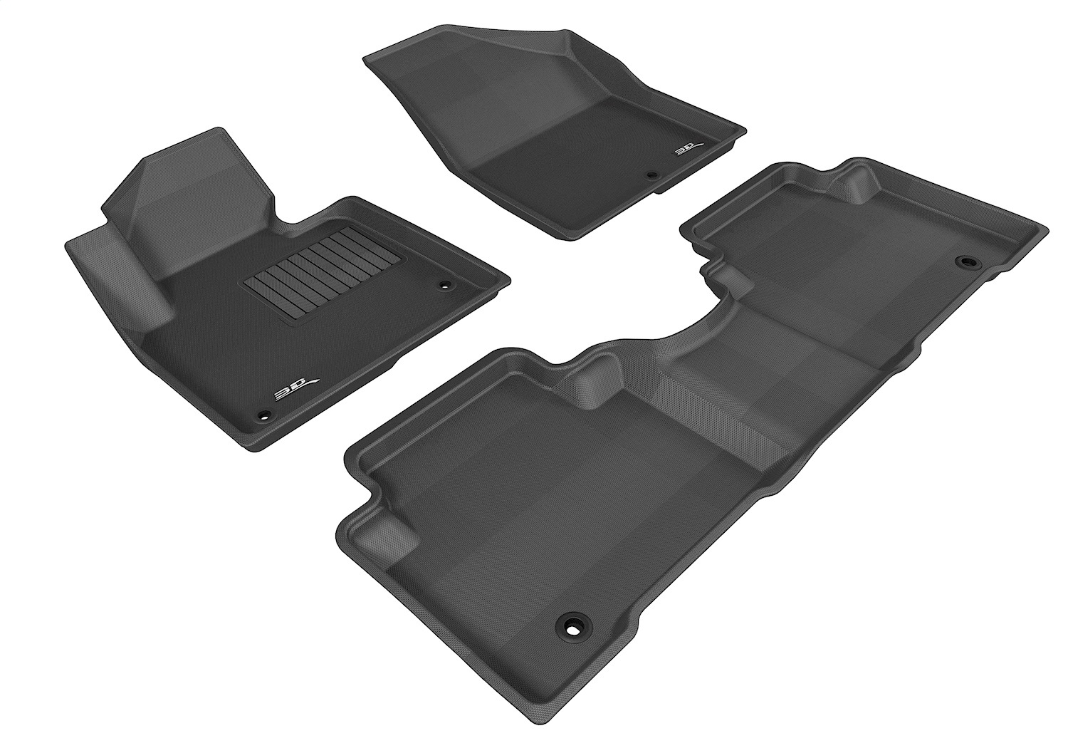 3D MAXpider - L1HY01701509 - Front and Rear - Floor Mat Set