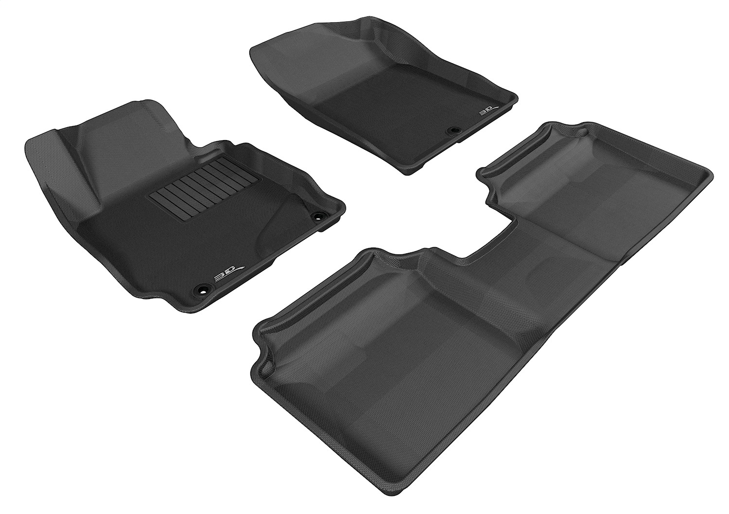 3D MAXpider - L1HY02101509 - Front and Rear - Floor Mat Set