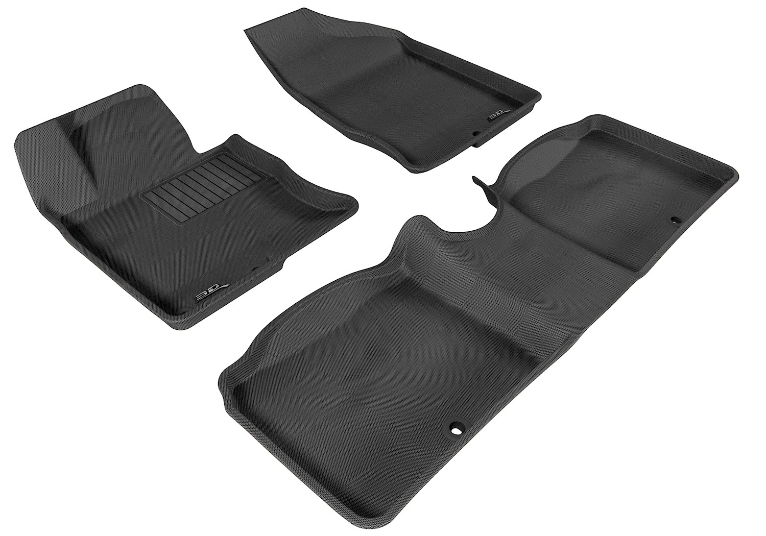 3D MAXpider - L1HY02601509 - Front and Rear - Floor Mat Set