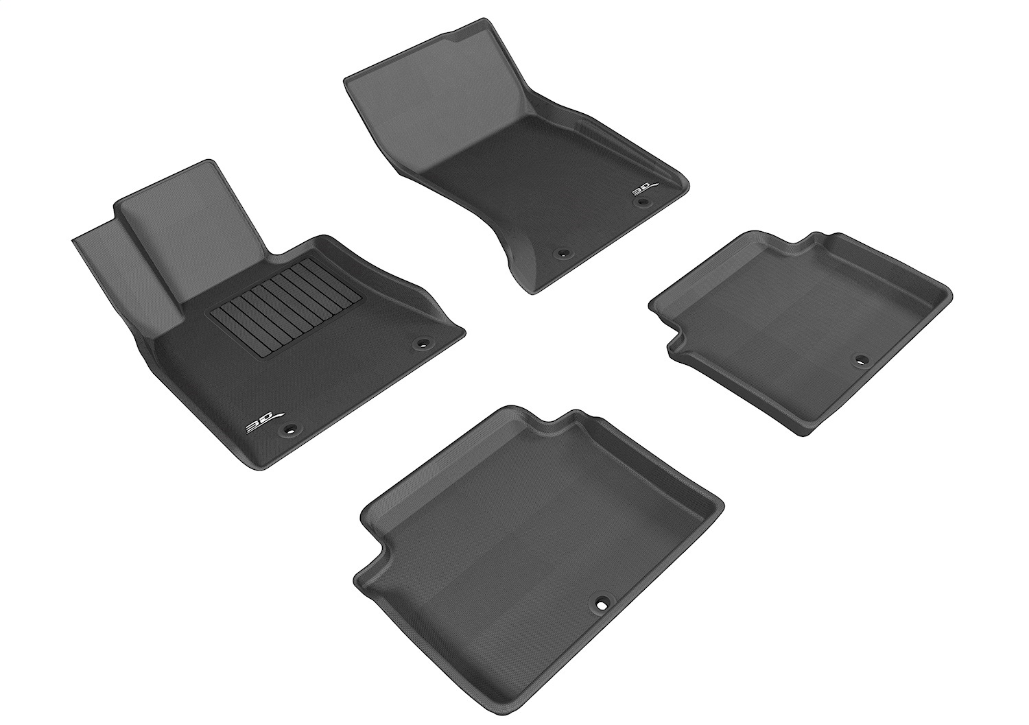 3D MAXpider - L1HY05001509 - Front and Rear - Floor Mat Set
