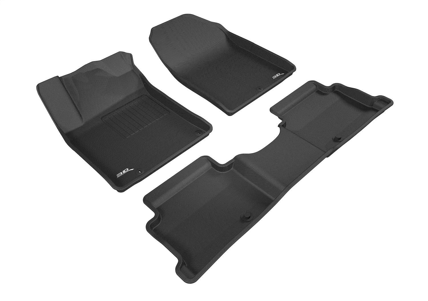 3D MAXpider - L1HY08101509 - Front and Rear - Floor Mat Set