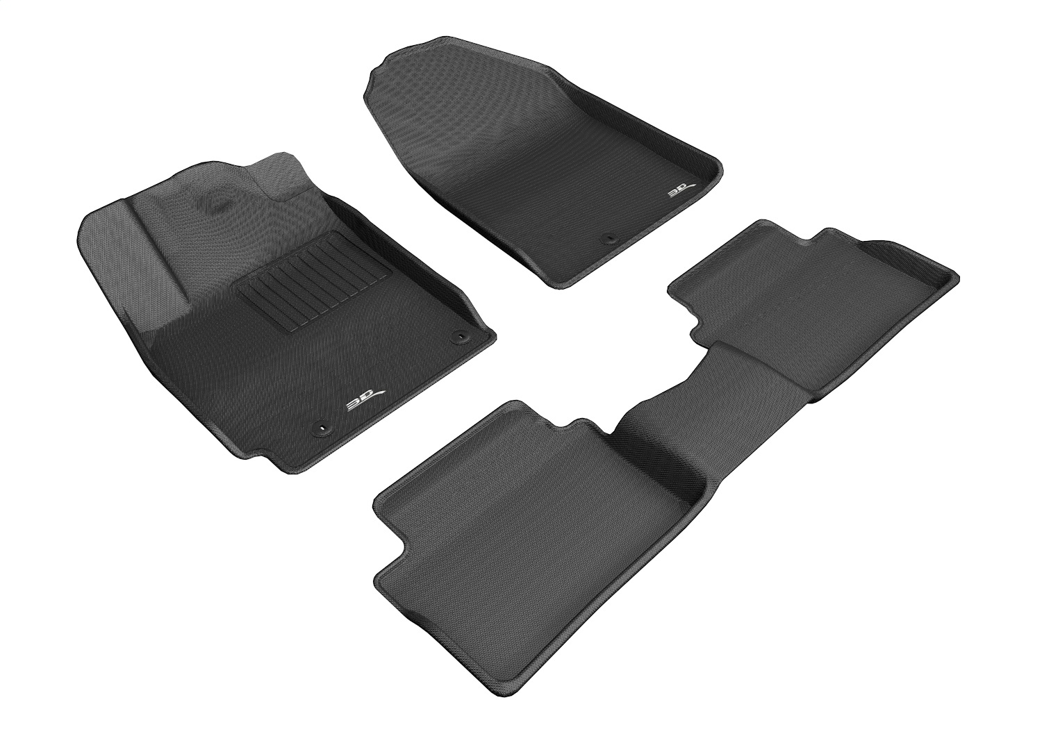 3D MAXpider - L1HY08901509 - Front Rear and Third Row - Floor Mat Set